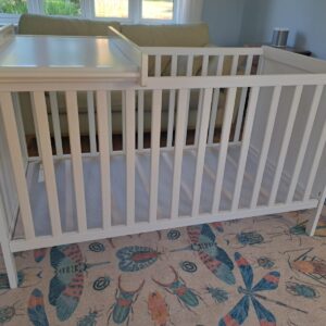 Ikea Cot Bed with Changing Table